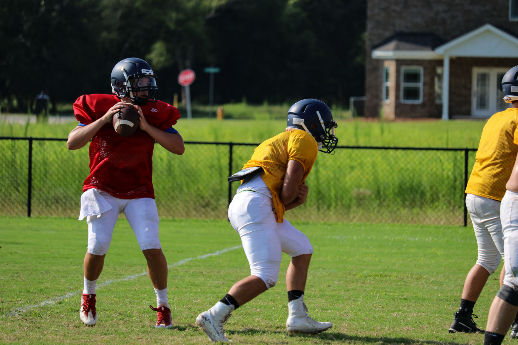 The King's Academy Football Practice